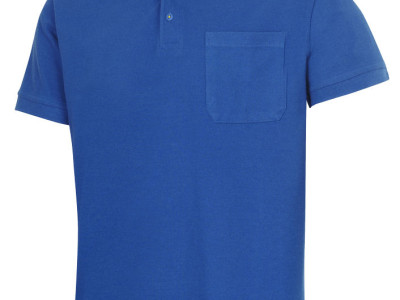 Polo Shirt-Snickers. Blue. Large. Chest: 44