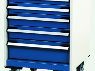 Mobile Drawer Cabinet with 5 Drawers-Bott Cubio. 40402011.11V.