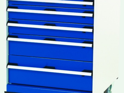 Mobile Drawer Cabinet with 6 Drawers-Bott Cubio. 650x650x980mm. 40402035.11V