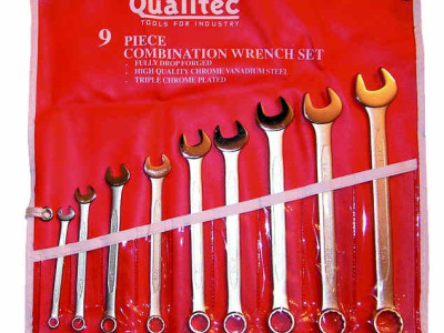 Combination Spanner Set 11pc 7 - 19mm Qualitec