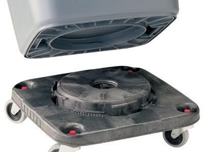 Square Container Dolly - Rubbermaid. 113.4kg Capacity
