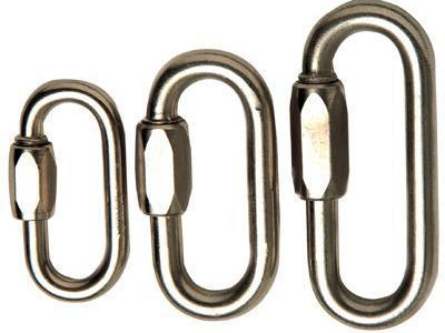 Keylinks - Large Aperture. St/Steel. 17.5mm Dia. 4900kg Capacity (Pk of 2)