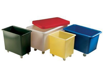 Natural Mobile Truck H780 x W825 x D480mm. 200L Capacity. Blue