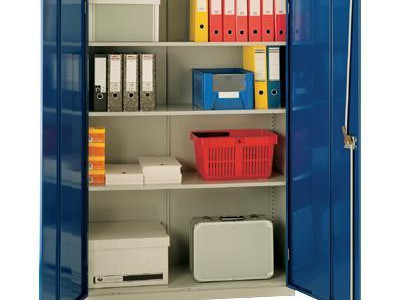 Multi-Purpose Cupboard. H1829 x W1219 x D457mm. Red Door
