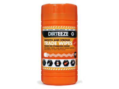 Trade Wipes Smooth & Strong Heavy Duty Tub of 80 Dirteeze