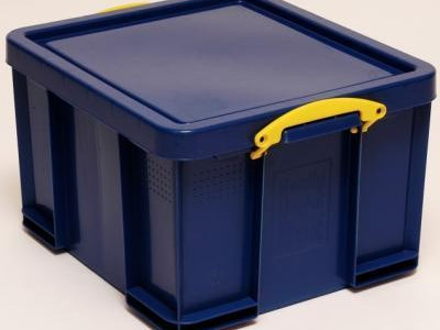 Really Useful Box - Blue. H310 x W440 x D520mm. 42 Litre Capacity