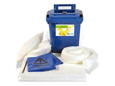 Spill Response Kit Oil Only Caddy Bin 25L
