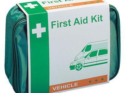 First Aid Kit - For Vehicle in Nylon Case