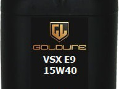Goldline VSX E9 15W40. Mid Saps Engine Oil. 25 Litre Drum.
