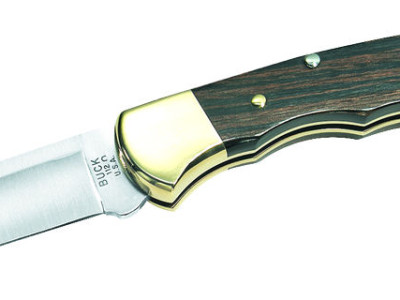 Ranger Knife 76mm Finger Grooved Handle Buck