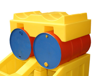 Horizontal Stacking Unit PE 2 Drum 124cm x 80cm x 37cm