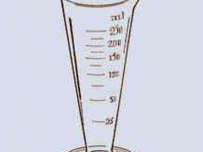 Measure, Conical, Graduated, Glass, 100ml