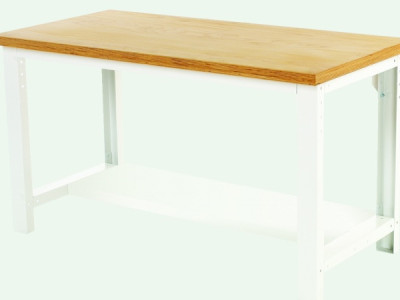 Basic Framework Bench w Base Shelf-Bott Cubio. Multiplex Top. L2000xD900xH840mm