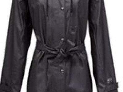 Pure Ocean Ladies Rain Jacket from Recycled Plastic Black