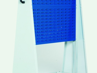 Perfo Trolley With Louvred Panels-Bott Cubio. 4 Panels. H1600m mm. 14026027.11