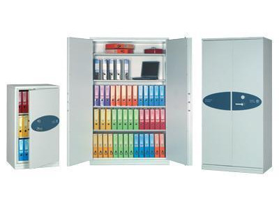 Cupboard - Phoenix Fire Resistant. 2 Door, 4 Shelves. Ext W1200xD525xH1885mm