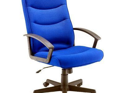 High Back Chair - Canasta Fabric. Height 455 - 555mm. Charcoal