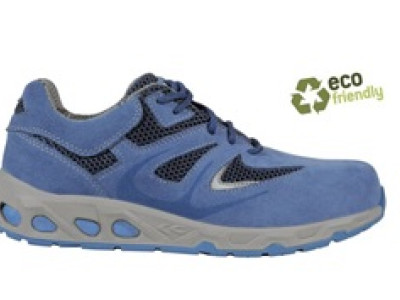 Cofra Bar Blue Suede Safety Trainer S1P SRC