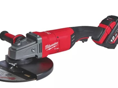 Milwaukee M18FLAG230XPDB-121C M18 Fuel 230mm Large Braking Grinder with Paddle Switch