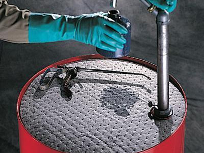 Drum Top Mat Lightweight. Absorption Capacity 0.51 litre. 560mm Dia. Pig