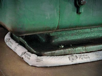 Absorbent Socks (Dike) Haz-Mat. L3000 x Dia130mm. 68L Capacity Per Box of 2. Pig