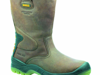 Boot Safety Rigger Size 7 (UK) 41 (EU) Brown Dewalt