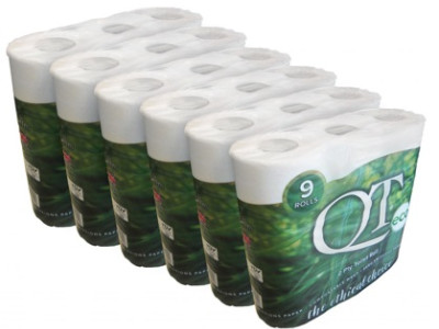 Quattro QT Eco 2ply White Toilet Roll 4374