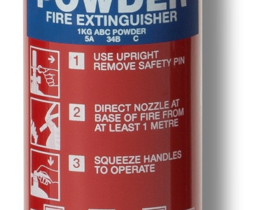 Firechief XTR 1kg Powder Fire Extinguishers. Portable.