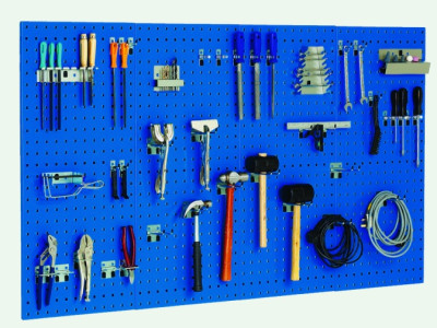 Perfo Panels With Hook Kits - 40 Piece. Bott Cubio. W (4x)990 x H457mm