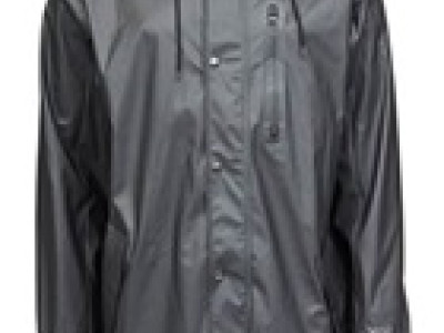 Pure Ocean Mens Rain Jacket from Recycled Plastic Black