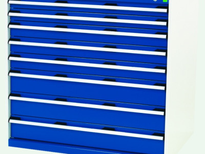 Drawer Cabinet with 8 Drawers-Bott Cubio. 1050X750X1000mm. 40029025.11V.