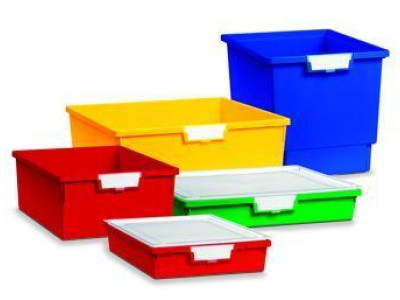 A3 Tray Double Depth Yellow