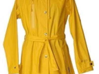 Pure Ocean Ladies Rain Jacket from Recycled Plastic Yellow