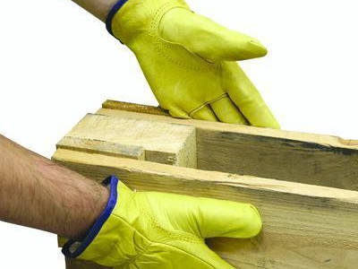 Leather Gloves - Polyco Daytona. Size 9