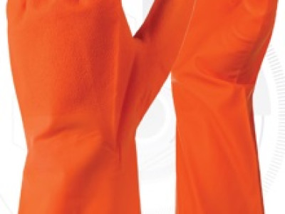 Showa 707HVO EBT Biodegradable, Chemical Resistant HiVis Glove