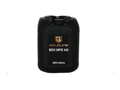 Goldline Bio HPX 68 Hydraulic Oil. 205 Litre Barrel.