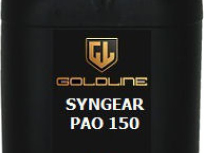 Goldline Syngear PAO 150 Gear Oil. 25 Litre Drum.