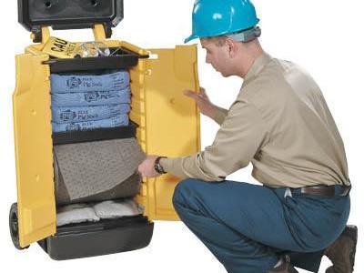 Spill Response Kit Haz-Mat Caddy Refill. 47.4L Absoprtion Capacity. Pig