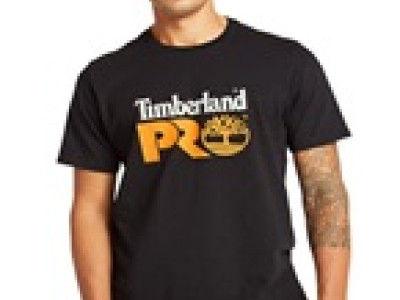 Timberland Pro Cotton Core Black Tshirt