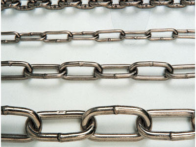 6mm S.S. Long Link Chain - 763 - Per Metre