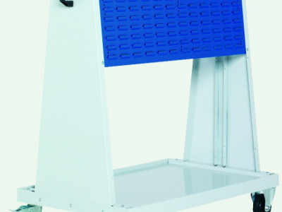 Perfo Trolley With Louvred Panels-Bott Cubio. 2 Panels. H1200m mm. 14026037.11