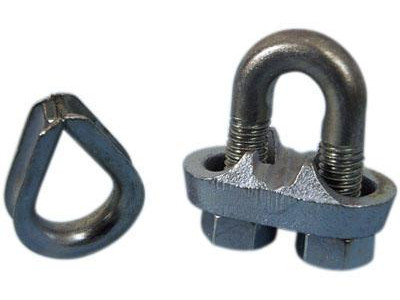 Rope Grip - Galvanised. 13mm Diameter. 2000kg WLL
