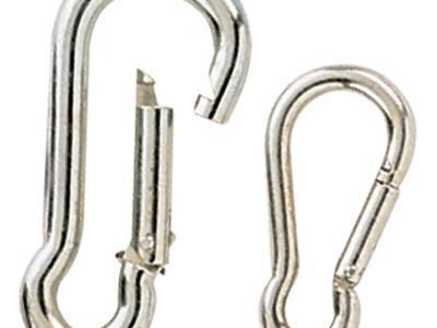 Snap Hooks - Mild Steel. Open Eye. 12 x 140mm. 1150kg Capacity