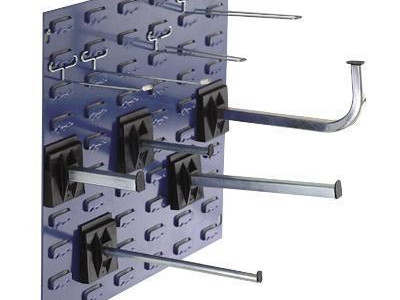 Zinc Plated Wire Spigot for Louvre Panels 150x6mm 1.5kg Capacity (pack of 10)