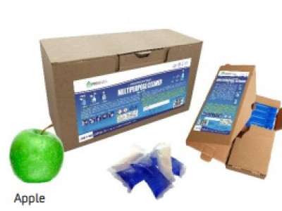 Water Soluble Eco Capsules Multipurpose Cleaner Apple Pack of 40 Profimax