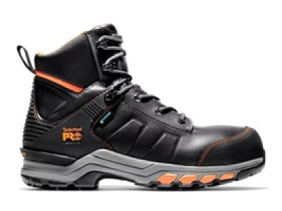 Timberland Pro Hypercharge Black/Orange Leather Boot