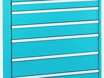 Drawer Cabinet with 9 Drawers 1023X725X1.4mm. 12.550.0100.