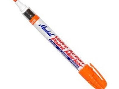 Valve Action Paint Marker Orange Markal