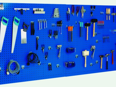 Perfo Panels With Hook Kits - 80 Piece. Bott Cubio. W (6x)1486 x H457mm