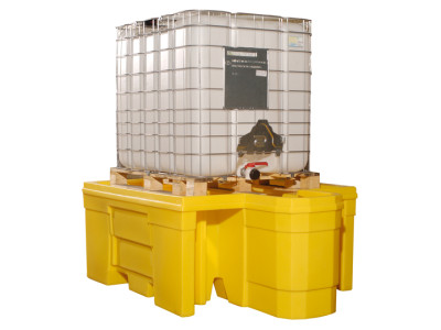 Spill Pallet PE Single IBC 140cm x 195cm x 73cm